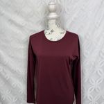 The North Face Hyperlayer FlashDry Crew Long Sleeve Tee Brick Red Womens Size S Photo 1
