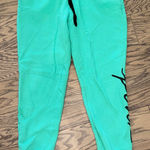 PINK - Victoria's Secret PINK Brand Green Jogger Pants. Size small. Photo 0