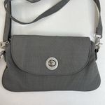 Baggallini Baggalini Monaco Clutch Purse Convertible Travel Crossbody Bag Gray Purse Photo 2