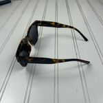 Tortoise Square Frame Sunglasses Unisex UV Protection Brown Photo 2