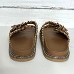Joie  Weaver Slide Sandals Brown Shoe Size 9.5 Photo 5