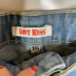 Hot Kiss  High Rise Shortie Jean Shorts Size 16 Photo 4