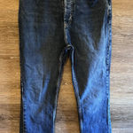 Free People Women Jeans Butterfly Buttons Distressed Hem High Waist Sz 29 Photo 0