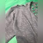 Poof! Knit High Low Cardigan Women’s Size M Photo 4