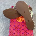 Tory Burch miller naplak leather clr meadow mist/400. size6 Photo 5