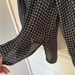 Max Studio Printed Long Sleeve Button-Up Shirt Size Small - Like New - Worn Once Photo 7