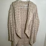 CAbi  Open Front Circle Cardigan Off White Cream Beige Loose S Photo 0