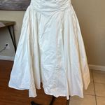 House Of CB  'Georgiana' White Cotton Strapless‎ Midi Sundress/Size XS Photo 9