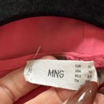 Mango MNG Pink Tiered V-Neck Mini Dress Photo 4