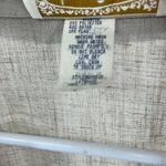 Bonjour  flax blend neutral blazer jacket M beige pockets casual resort work Photo 6