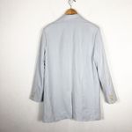 BB Dakota  by Steve Madden Dress to Thrill Blazer Light Blue Womens Size Large Photo 11