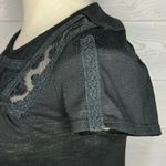 Mossimo black short sleeve babydoll top Size small Black Photo 3