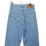 Levi's Levi’s Ribcage Crop Bootcut Jeans Women’s Size 27 Jazz Away Light Wash Raw Hem Photo 7