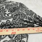 Charter Club  Petite Small Whimsy Paisley Dramatic Top 3/4 Funky V-Neck Oversized Photo 7