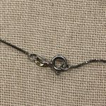 Sterling Silver Vintage Marcasite  Cross On Box Chain Necklace 20” Photo 5