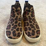 Rothy's  Leopard Print Knit Chelsea size 6 Ankle Slip On Sneaker Shoes Women Boot Photo 7