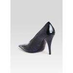 retrofete Maureen Leather Embossed Pump Navy Croco Womens Size 39 US 8 Blue Photo 3