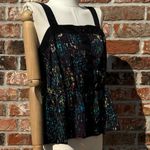 Derek Lam for DesignNation printed tank top with black trim / S / Excellent cond Photo 4