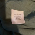 Blue Rain  Green Floral Romper Tie Belt Vneck XL Photo 14