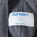 Old Navy  Distressed‎ Black Denim Overalls Ripped Knee Pockets Casual Women's 8 Photo 5