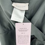 BHLDN  Freya Satin Charmeuse Maxi Slip Dress Moss Green Bridesmaid Size 14 NWT‎ Photo 8