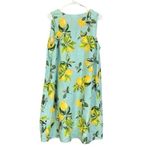 ✨J. Jill Lemon Print Linen A Photo 6