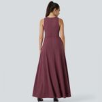 Halara NWT-  Casual Breezeful Sleeveless Jumpsuit Dress Pants sz Large Photo 1