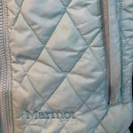Marmot  women’s baby blue puffer vest, size M Photo 2