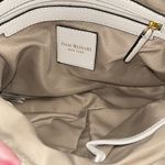 Isaac Mizrahi  whit with black stripe clutch Photo 8