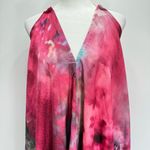 A.Helm Flowy Magenta Classic Hamptons Hi Lo Asymmetric Hem Satin Halter Dress Size undefined Photo 7