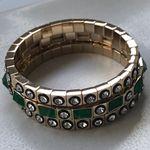 NWOT roxanne assoulin set of three Bracelets Gold Photo 4