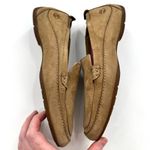 Timberland Tan Leather Penny Loafer Slip On Flat Shoes Photo 5