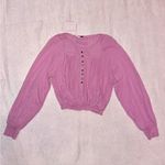 Free People NWT  Prairie Henley Long Sleeve top size Small Photo 6
