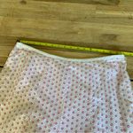 Sigrid Olsen  White & Pink Eyelet Skirt 14 Photo 2