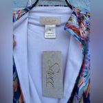 Savee Couture Laguna Beach watercolor dress size XS NWT Blue Photo 4