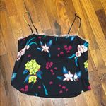 Floral Black Camisole Top Fleur Du Mal Size M Photo 0
