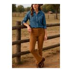 VS2 Tan Suede Bootcut Pants Women’s Size 4 Brown Western Ranch Style Vintage Y2K Photo 7