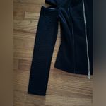 Bisou Bisou  Open Shoulder Fitted Black Womens Size Small Jacket Photo 3