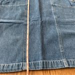 Dockers  Vintage 90s Blue Denim Overall Dress Women’s Size S Photo 5