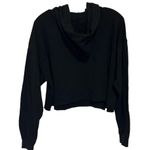 Las Vegas Black/Purple Glitter Crop Hoodie. Size L Size L Photo 4