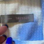 Urban Outfitters Tresser small blue white cloud cropped cut out tank top rave part festival Photo 5