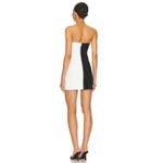 Lovers + Friends Naomi Mini Dress Strapless Black/White Size XS $188 Photo 2
