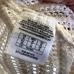 Guess  open knit cardigan size M Y2K revival era ivory white Photo 4