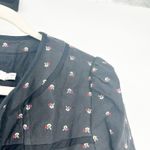 See By Chloe  Womens Geometric Embroidered Wool Blend Button Down Jacket Size‎ 6 Photo 6