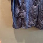 Studio 1940 Women’s size 30/32 button up  denim short‎ sleeve blazer Photo 2