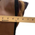 Carribean Joe Vintage Cheetah Corduroy Brown Shoulder Tote Purse Photo 10