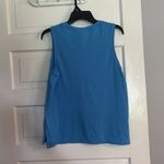 Tuff Athletics  Blue Sleeveless Women's Athletic Top Photo 2