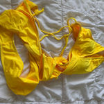 Yellow bathing suit size large Photo 1