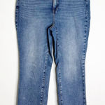 Talbots  Straight Leg Jeans Size 14W Carolina Wash Photo 0