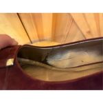 Dana Buchman  Alexandria Aubsde Suede Leather Buckle Wedge Heel Women's Sz 8.5M Photo 5